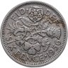 Купить Великобритания 6 пенсов 1956