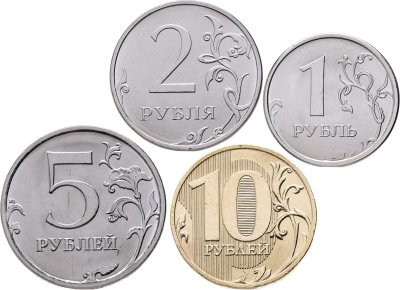 купить Годовой набор из 4 монет 1, 2, 5 и 10 рублей 2025