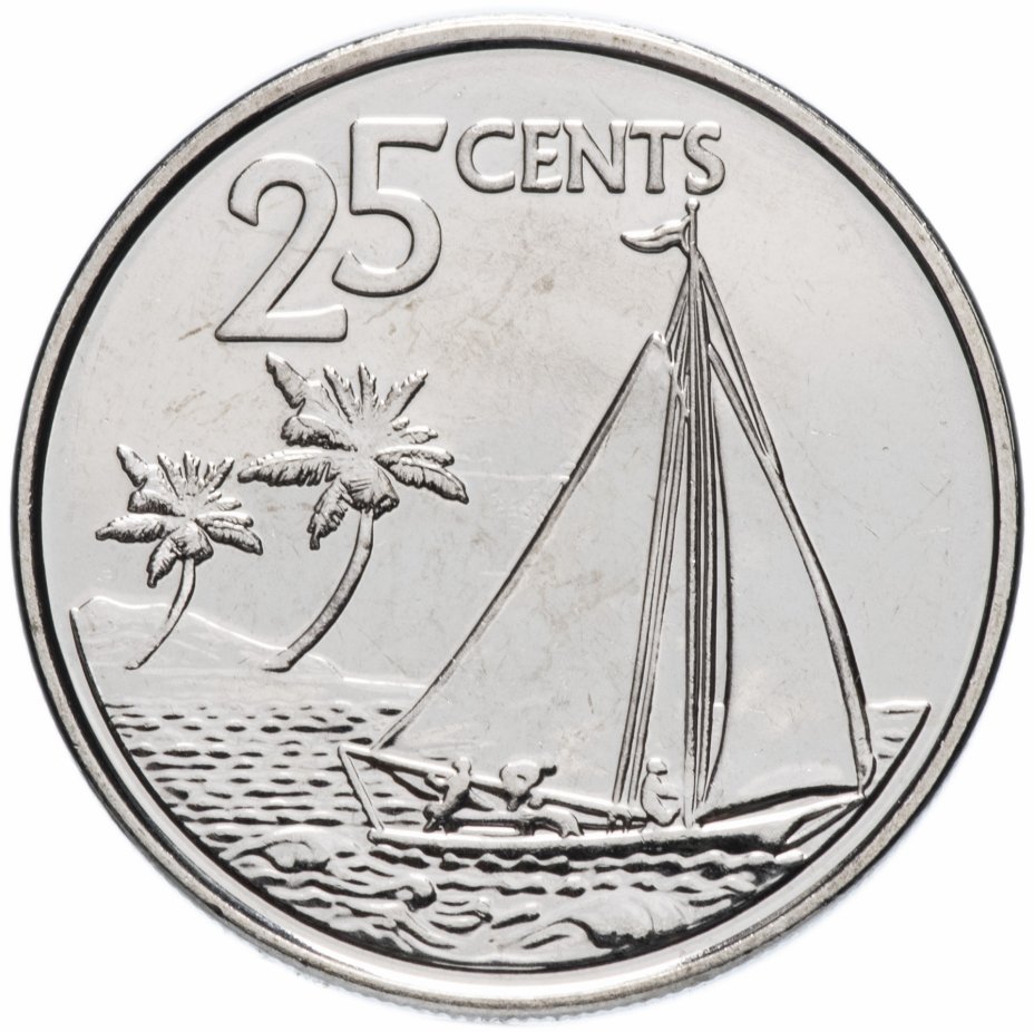 купить Багамы 25 центов (cents) 2015