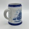 Купить Кружка пивная с изображением голландских пейзажей, фарфор, деколь, Европа, 1970-1990 гг.