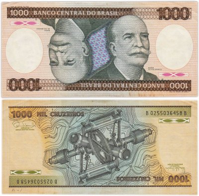 купить Бразилия 1000 крузейро 1978