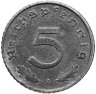 Купить Германия (Третий рейх) 5 рейхспфеннигов (reichspfennig) 1942 A