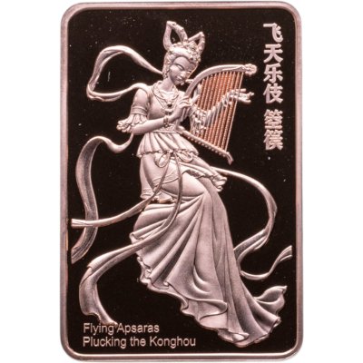 купить Самоа 20 центов 2025 "Летающие апсары: Игра на Конгоу" в рамке с сертификатом