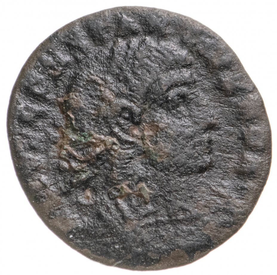 купить Римская Империя, Константин II, 317–340 гг, Нуммий (реверс: два воина стоят лицом друг к другу, между ними один штандарт)