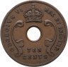 Купить Британская Восточная Африка 10 центов (cents) 1937