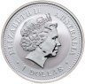 Купить Австралия 1 доллар 2003 UNC "Год козы - Лунар - лунный восточный календарь" золочёная