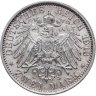 Купить Германская империя (Пруссия) 2 марки 1913 "25 лет правления Вильгельма II" в слабе Монетник.ру MS60
