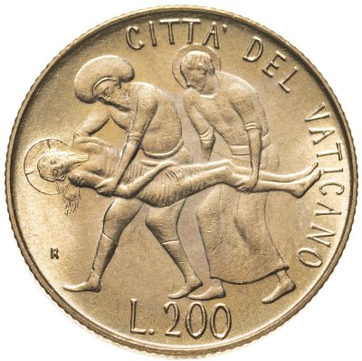 купить Ватикан 200 лир 1981