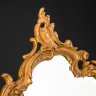 Купить Зеркало настольное, выполненное в стиле барокко, металл, крашение, зеркальное полотно, Западная Европа, 1900-1930 гг.
