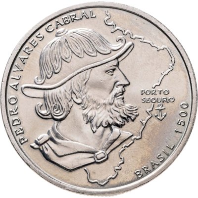 купить Португалия 200 эскудо (escudos) 1999 "500 лет с момента высадки Педро Альваро Кабрала в Бразилии"
