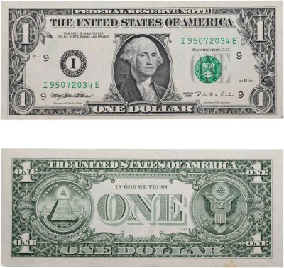 купить США 1 доллар 1995 (Pick 496a) I-Миннеаполис "FW" (Fort Worth)