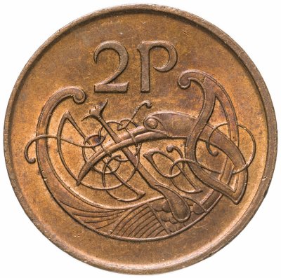 купить Ирландия 2 пенса (pence) 1986