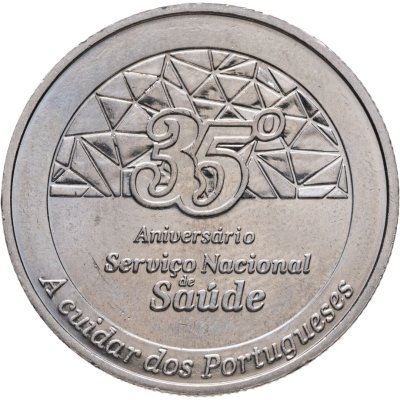 купить Португалия 2,5 евро 2014 "35 лет национальной системе здравоохранения"