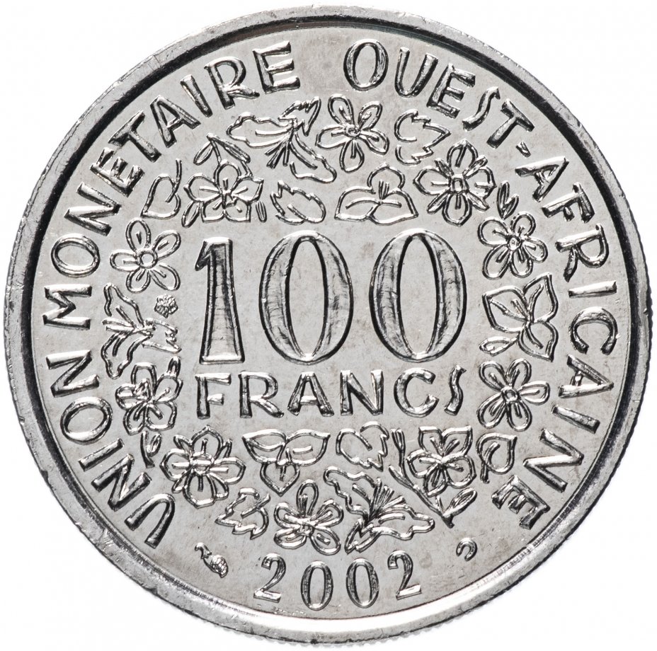 купить Западная Африка (BCEAO) 100 франков (francs) 2002