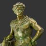 Купить Скульптура "Гений труда" ("Genie du travail"), автор Анри Луи Левассер (1853-1935 гг.), шпиатр, тонировка, патинирование, Западная Европа, 1950-1980 гг.
