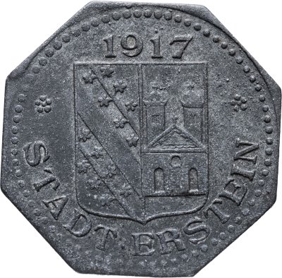купить Германия "Эрштайн" 10 пфеннигов 1917 нотгельд