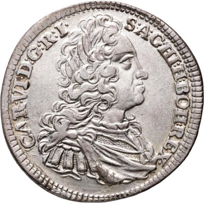 купить Австрия 15 крейцеров 1734, монета для Богемии