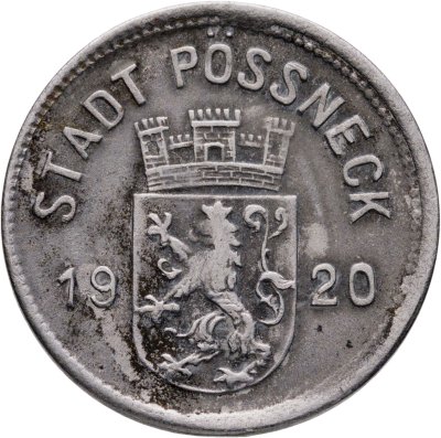 купить Германия "Пёснек" 10 пфеннигов 1920 нотгельд