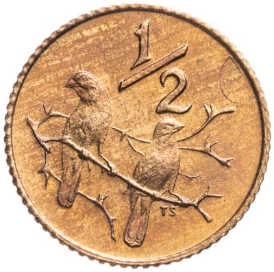 купить ЮАР 1/2 цента (cent) 1978