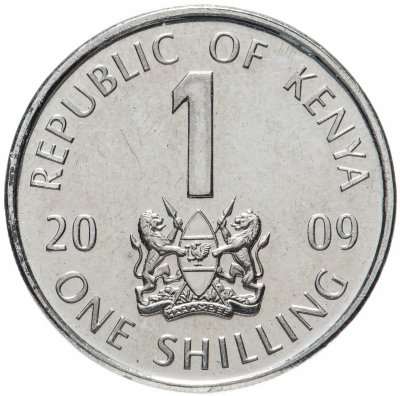 купить Кения 1 шиллинг (shilling) 2009