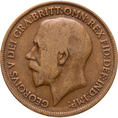 купить Великобритания 1 пенни (penny) 1914