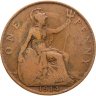 Купить Великобритания 1 пенни (penny) 1914