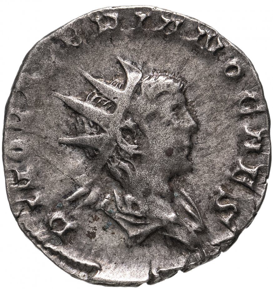 купить Римская империя, Валериан II, 256-258 годы, Антониниан. (павлин)