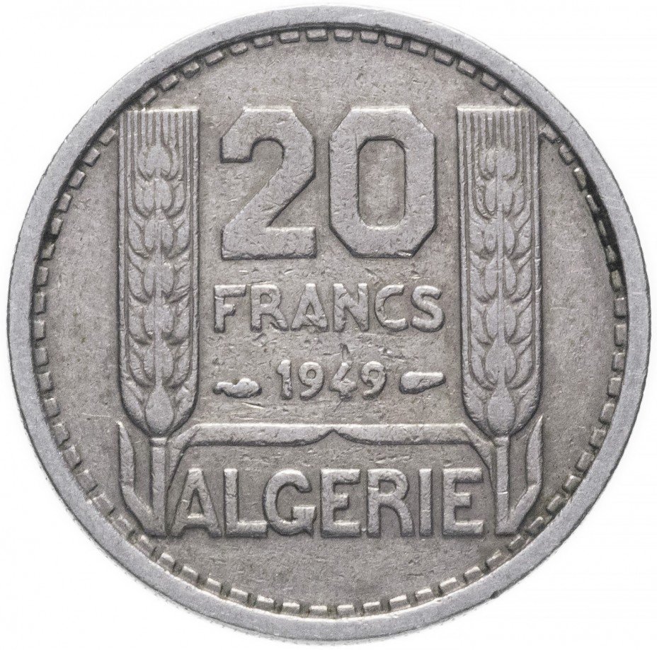 купить Алжир 20 франков 1949 (Французская колония)