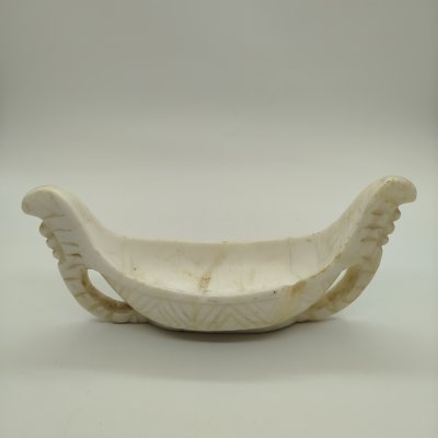 купить Монетница(пепельница) в виде гондолы, натуральный камень, резьба, Европа, 1980-1990 гг.