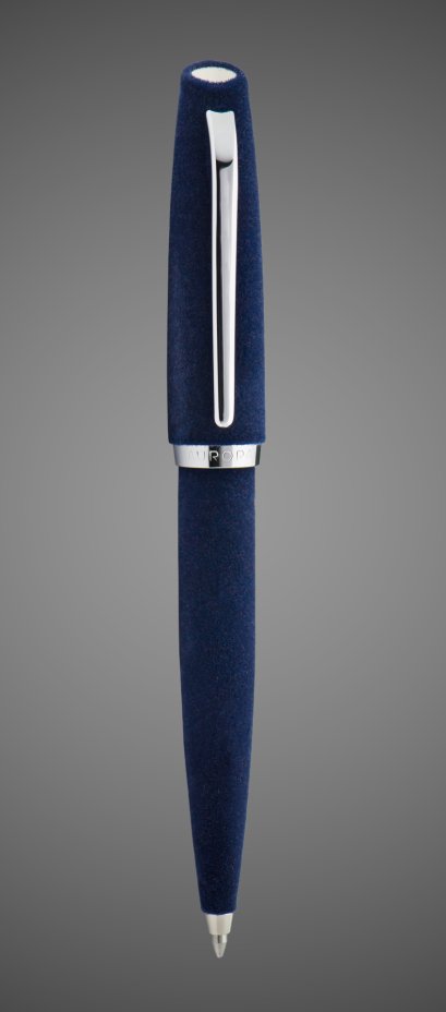 Купить Шариковая ручка Aurora Style Velvet blue CT, Материал ткани: бархат, велюр, хром, 2026 г.