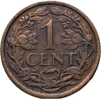 купить Нидерландские Антильские острова 1 цент (cent) 1952