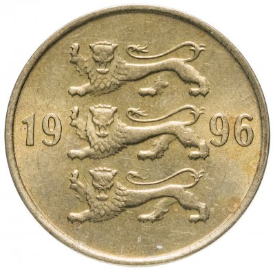 купить Эстония 20 сентов 1996