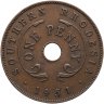 Купить Южная Родезия 1 пенни (penny) 1951