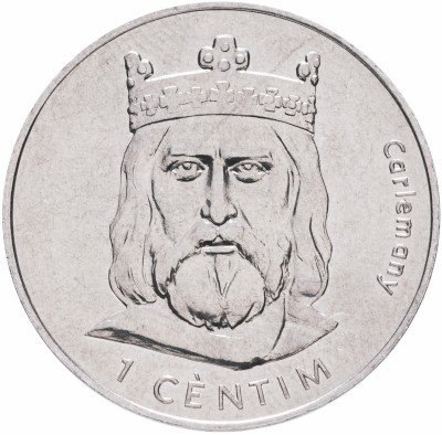 купить Андорра 1 сантим 2002