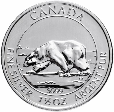 купить Канада 8 долларов (dollars) 2013 "Полярный медведь"