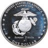 Купить США 1 доллар (dollar) 2005 "230 лет Морской пехоте"