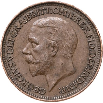 купить Великобритания 1 фартинг (farthing) 1932