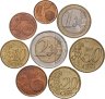 Купить Нидерланды набор из 8 монет 1999-2001