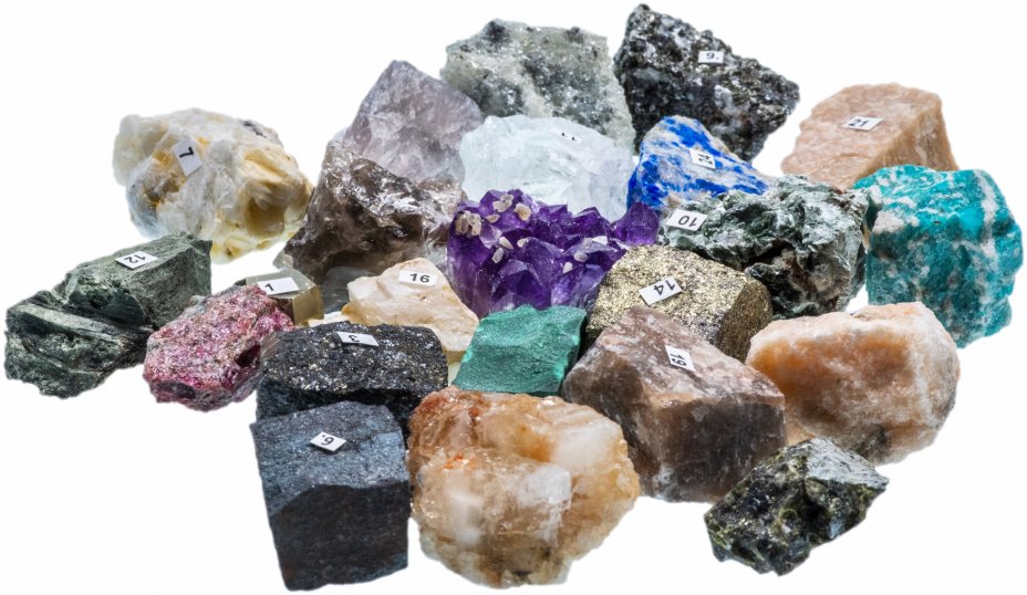 купить Набор минералов и разновидностей