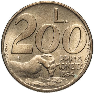 купить Сан-Марино 200 лир 1991 "Чеканка монет"