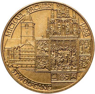 купить Австрия 20 шиллингов 1998 "500 лет со дня смерти Михаэля Пахера"