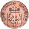 Купить Германия, Пруссия 3 пфеннига  1861