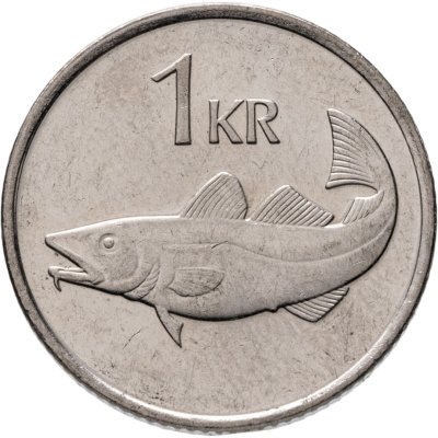 купить Исландия 1 крона 2007