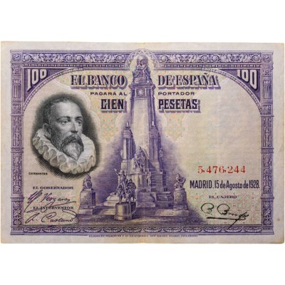купить Испания 100 песет 1928 (Pick 76)