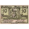 Купить Германия, нотгельды, Тале 10 пфеннигов 1922