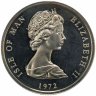 Купить Остров Мэн 25 пенсов, 1972 25 лет свадьбе Королевы Елизаветы II и Принца Филиппа