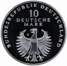 Купить Германия (ФРГ) 10 марок 1998 G  "50 лет Немецкой марке"