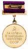 Купить Нагрудный знак СССР "За успехи в народном хозяйстве, ВДНХ" (уценка)