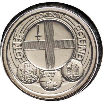 купить Великобритания 1 фунт 2010 "Столицы регионов - Лондон" в буклете