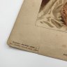 Купить Хромолитография по картине "Русская молодица" в раме, автор акварели Степан Федорович Александровский, издание Артистического заведения А.Ф. Маркса "Альбом Нивы на 1893 год", бумага, печать, картон, стекло, Российская империя, 1893 г.